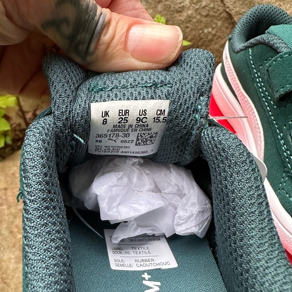 Toddler 9 Puma Smash v2 SD V Inf varsity green- - Picture 3 of 16